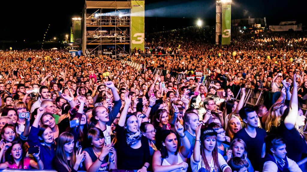 Mega-Stimmung bem BAYERN 3 Dorffest in Tiefenlesau © BAYERN 3